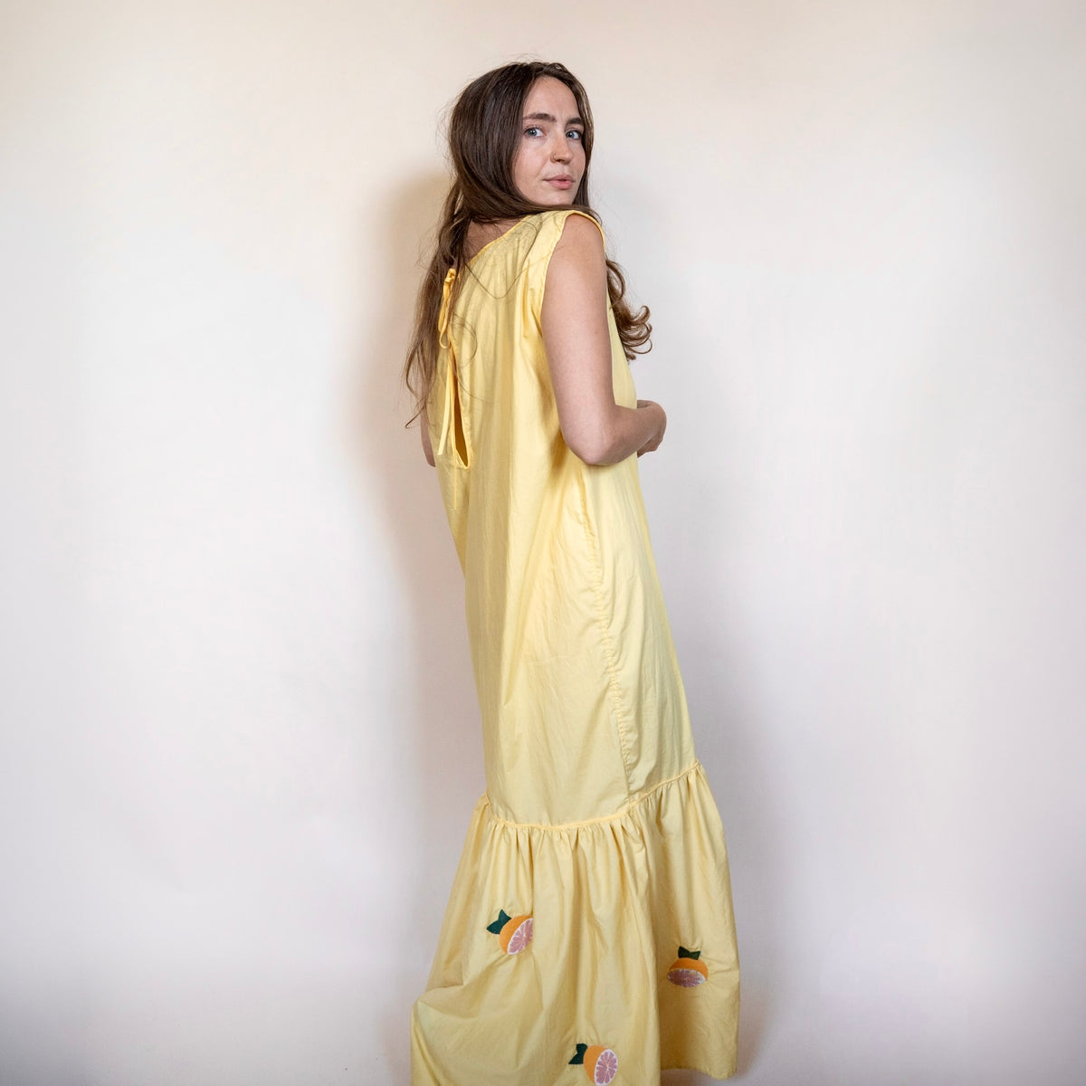 The Celia Midi - Grapefruits - Size Small