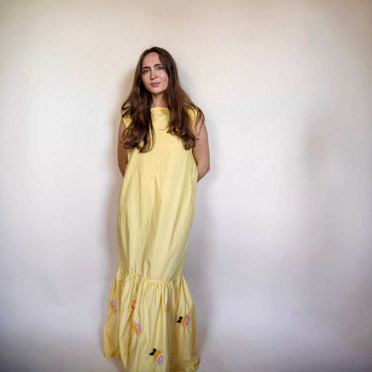 The Celia Midi - Grapefruits - Size Small