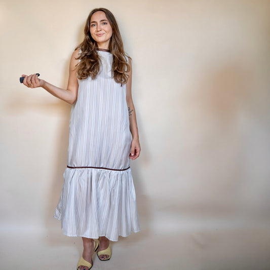 The Celia Midi - Dockside Cream - Size Medium