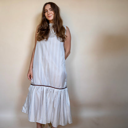 The Celia Midi - Dockside Cream - Size Medium